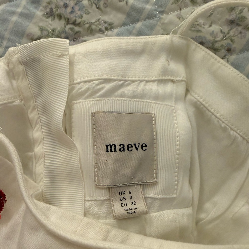Anthropologie The Brynne 3D Spaghetti-Strap Dress by Maeve - Picture 4 of 4